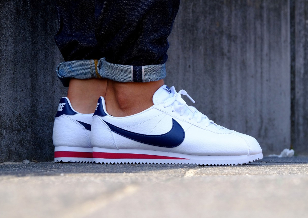 nike cortez homme blanche