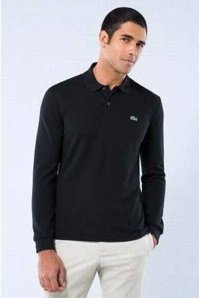 polo manche longue lacoste femme